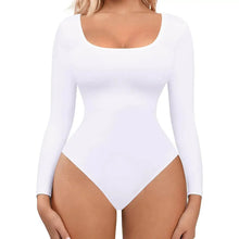 1+1 AKCIA RunwayShape EverydayControl Tvarujúci Bodysuit s Dlhým Rukávom