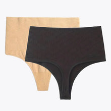3 ks RunwayShape Mid-Waist Tvarujúca Spodná Bielizeň Tangá