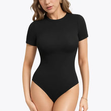 1+1 AKCIA RunwayShape EverydayControl Crew Neck Tvarujúci Bodysuit S Krátkym Rukávom Tangá