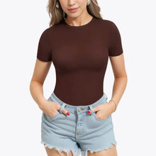 1+1 AKCIA RunwayShape EverydayControl Crew Neck Tvarujúci Bodysuit S Krátkym Rukávom Tangá