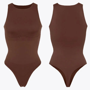 1+1 AKCIA RunwayShape EverydayControl High Neck Tvarujúci Bodysuit Tangá