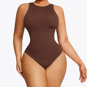 1+1 AKCIA RunwayShape EverydayControl High Neck Tvarujúci Bodysuit Tangá